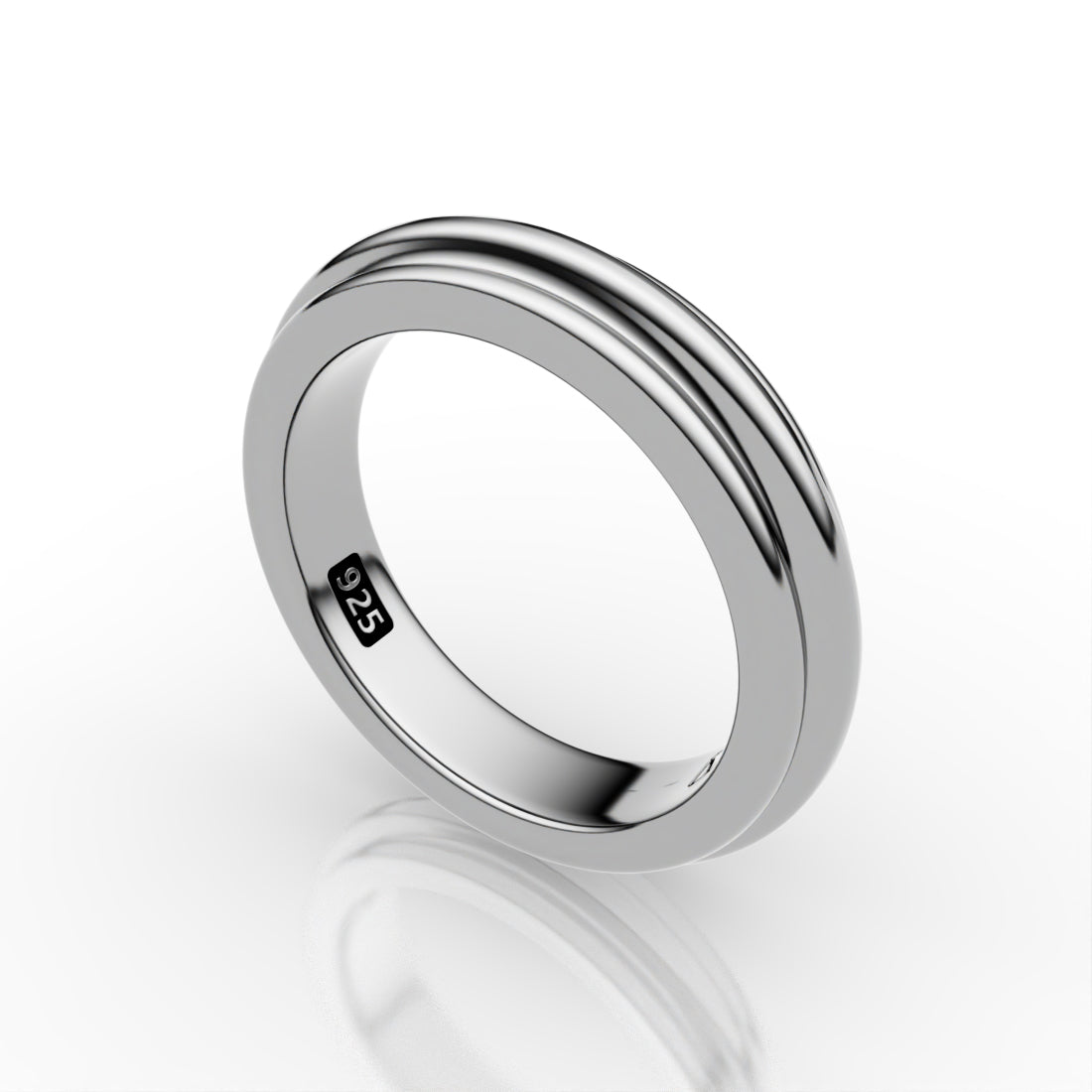 Three Wave Sterling Silver Ring – T Makowski Co.