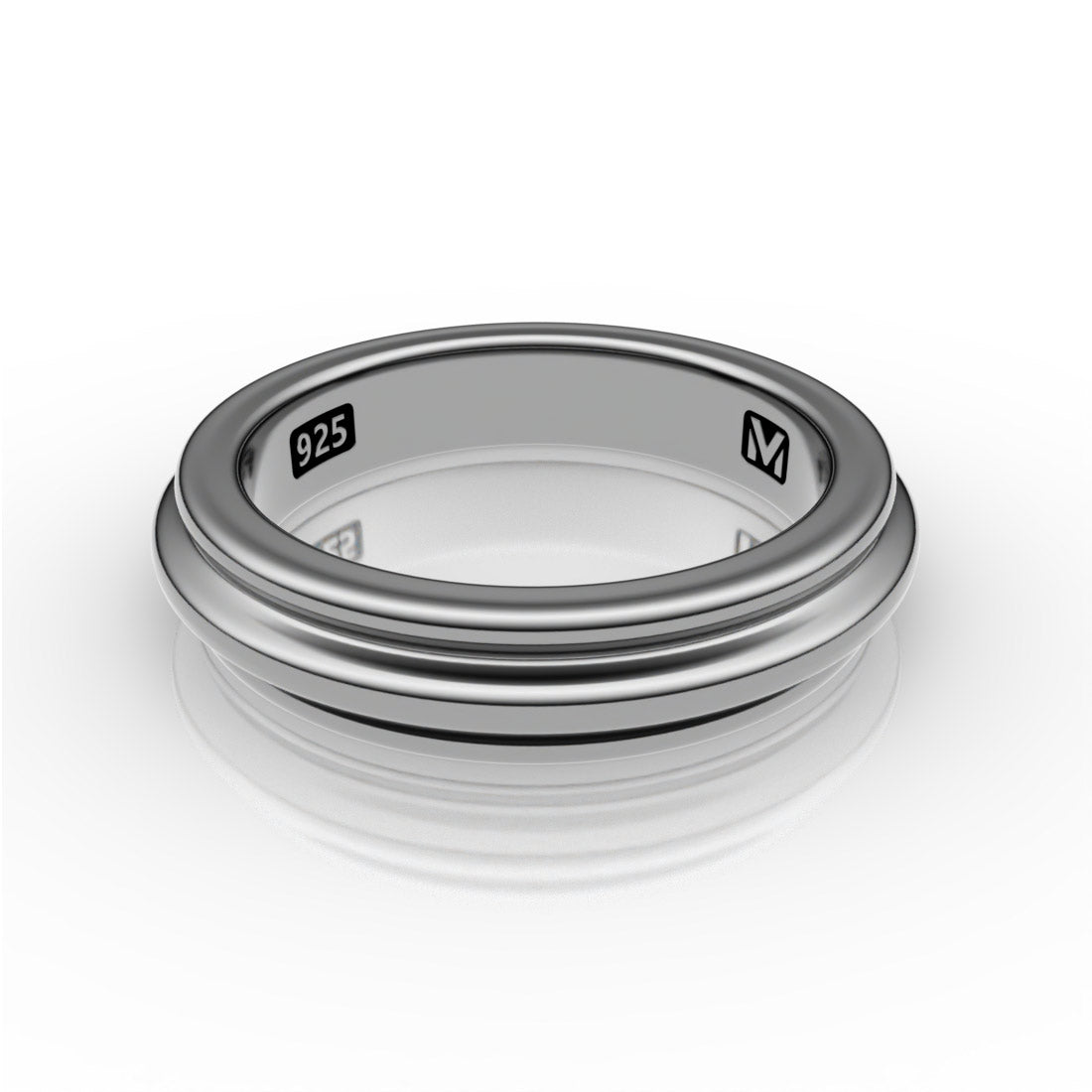 Three Wave Sterling Silver Ring – T Makowski Co.