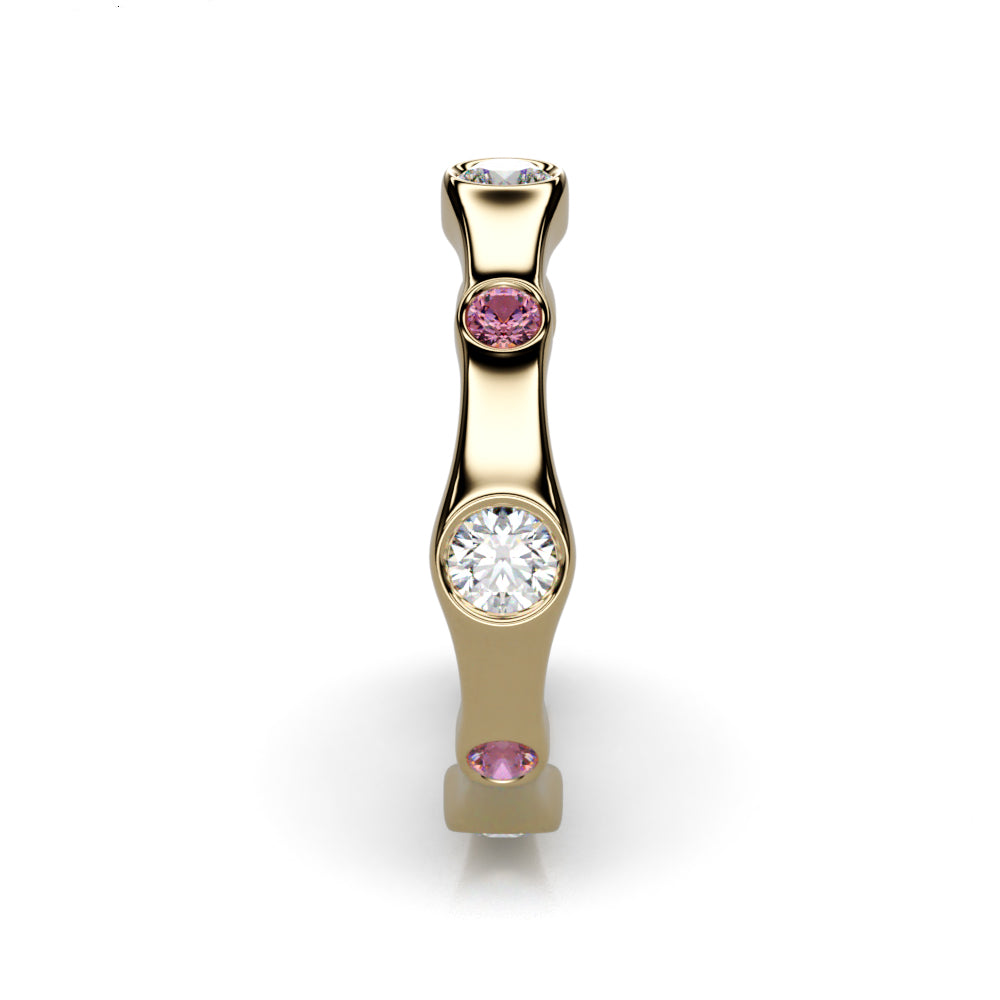 Pinky ring.【コラージュアート】 Atticus Skull Compass Pinky Ring in Gold
